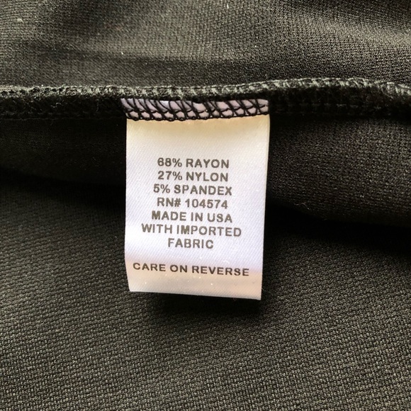 THE VANITY ROOM knit ponte pocket dress 2 sizes - Picture 4 of 5